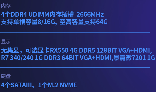 COM：8個COM口(2個RS232，2個RS232/422/4854個RS232(內(nèi)部引出))  　　USB:13個USB接口(4個USB2.0、4個USB3.2，2個USB3.0(可選內(nèi)部引出)3個USB2.0(內(nèi)部引出))  　　尺寸：320*331*180mm